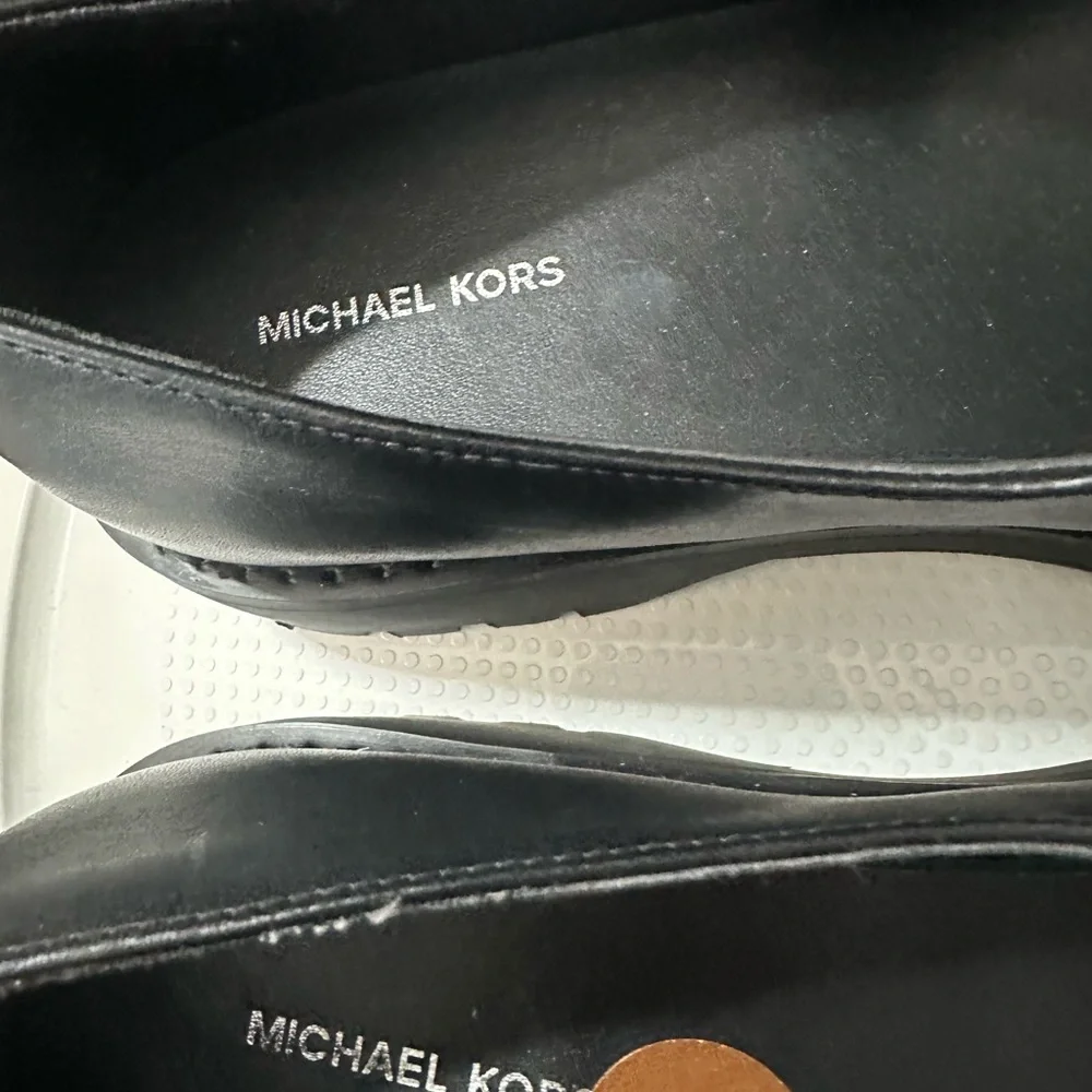 🆕Michael Kors Leather Darrington Mary Jane Shoes